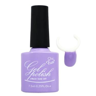 Imagem de Esmalte Em Gel Chic & Fun 7,5ml Led/uv Unhas Manicure Nail C/Registro (006, x 2un)