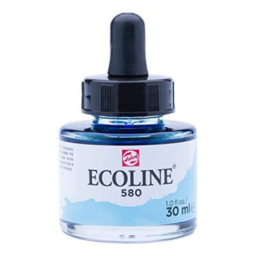 Imagem de Aquarela Líquida Ecoline Talens 30ml 580 Pastel Blue