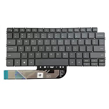 Imagem de ZAHARA Laptop preto com teclado US retroiluminado para Dell Ins piron 13 5390 5391 7391 14 5493 5498 7490 7491 / Vostro 5300 5301 5390 5391 5401 5402 5490 / Latitude 3301 3410 E3301 P114G P120G