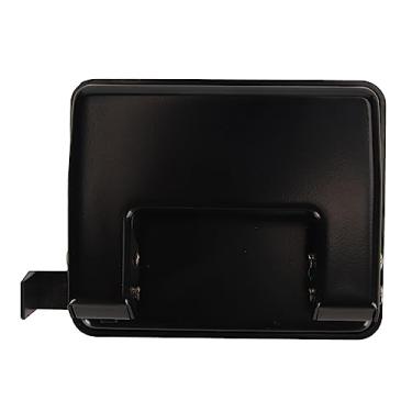 Imagem de Perfurador de Papel Preto Resistente Sem Esforço Com 2 Furos para Escritório Em Sala de Aula, Perfurador de Mesa de Metal Durável para Perfuração Fácil e Uso Duradouro