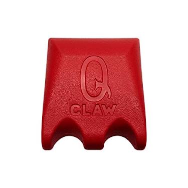Imagem de Q-Claw Suporte portátil para taco de bilhar/bilhar QCLAW – 2 lugares – vermelho