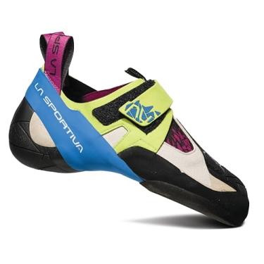 Imagem de La Sportiva Skwama Tênis feminino para escalada, Apple Green / Cobalt Blue, 5