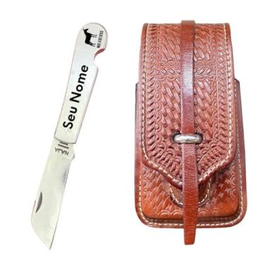 Imagem de Genérico Capa de Celular e Canivete Inox Personalizado (aluminio)