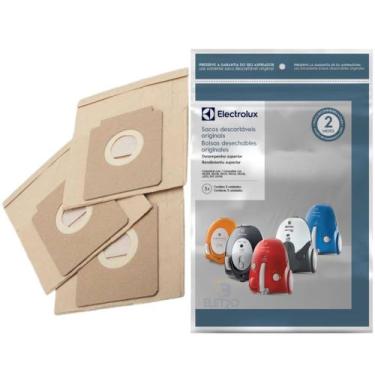 Imagem de Sacos Original Electrolux com 3 unidades Para Aspirador De Pó LISTO