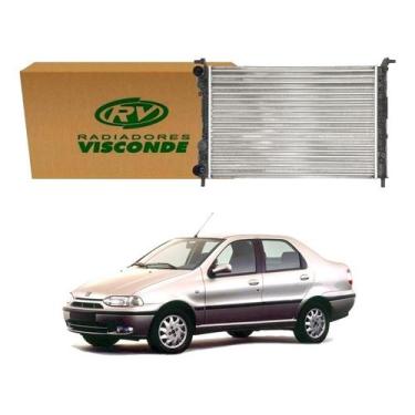 Imagem de Radiador Agua Visconde Siena 1.0 1.5 1.6 1998 A 2001