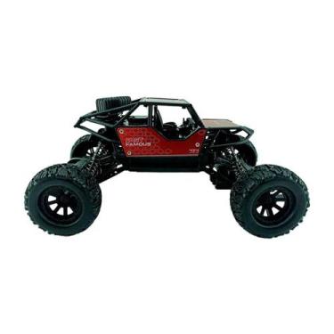 Imagem de Carrinho Off Road Controle Remoto 4x4 Metálico Recarregável , Cores Va