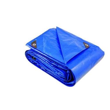 Imagem de Lona 4x6 Azul Impermeavel Piscina Camping Barraca Telhado - Guepar