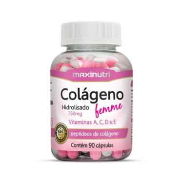 Imagem de Colágeno Hidrolisado Femme + Vit. A, C, D, E e Zinco 700mg 90 Cápsulas