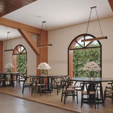 Imagem de Luminária Pendente Horizontal Diamante Led Osram com Corrente - MADEIL