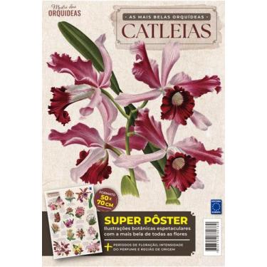 Imagem de Pôster As Mais Belas Orquídeas Catleias, Sem Dobras - Editora Europa