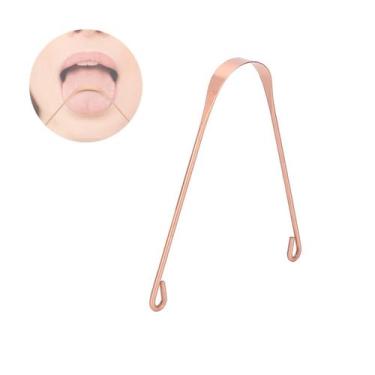 Imagem de Raspador de Lingua de Cobre Limpador Ayurveda Multi Benefício - SOULBI