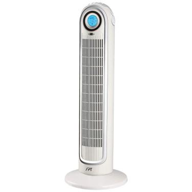 Imagem de Ventilador de Torre com Ionizador e 3 Velocidades e Temporizador de 8 H, 110V SPT SF 1521A, Branco