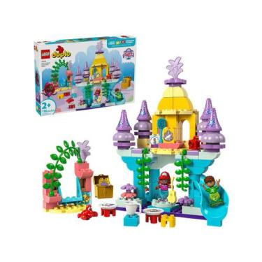 Imagem de LEGO Duplo Disney Palácio Subaquático Mágico da  - Ariel 10435 116 Peç