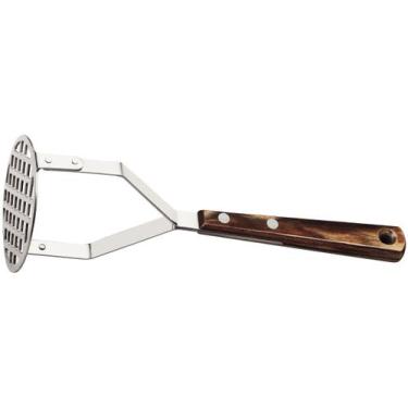 Imagem de Amassador de Batata Inox Tramontina Polywood - 21159190, Castanho