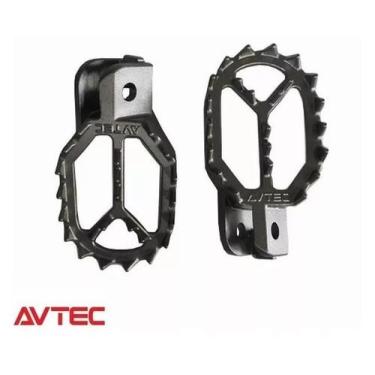 Imagem de Pedaleira Universal  CRF 230/ Tornado/Xr 200  Inox - AVTEC
