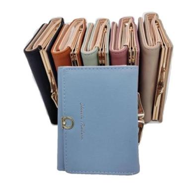 Imagem de Carteira com Porta Cartão e Moedas Feminina - good felps, Azul