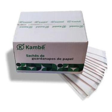 Imagem de Saches de guardanapo de papel kambe 30cmx15cm c/ 250 unidades - CIAL E