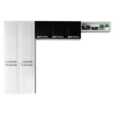 Imagem de Cozinha Itatiaia Rose, 3 Peças, Branco/Preto