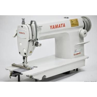 Imagem de Máquina Reta Industrial Yamata+mesa+motor+Top!led, Bivolt