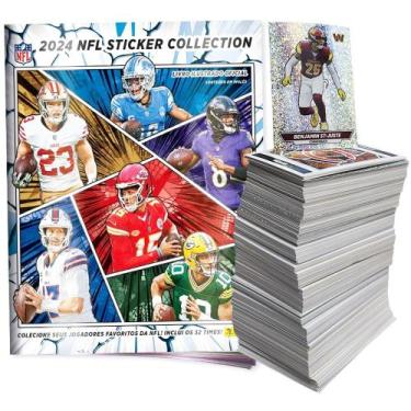 Imagem de Álbum Nfl Football Americano 2024/25 + Com 566 Figuinhas P/Colar - Pan