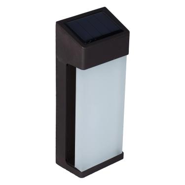 Imagem de Lâmpada solar de parede, luz solar de parede controle inteligente de luz longa vida útil com pacote de instalação para jardim para quintal