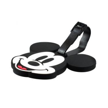 Imagem de Etiqueta Identificação Bagagem Mala Rosto Mickey Disney - Mileno