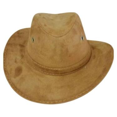 Imagem de Chapéu Camurça UNISSEX  Country Festa Junina Vaquejada  Aba Média - Gr