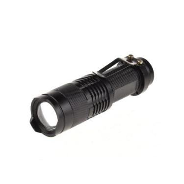 Imagem de Lanterna Tática Super Potente Led com Zoom Longo Alcance para Trilhas 