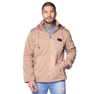 Imagem de Jaqueta Masculina Red Nose Peluciada com Capuz Cáqui, Caqui, M