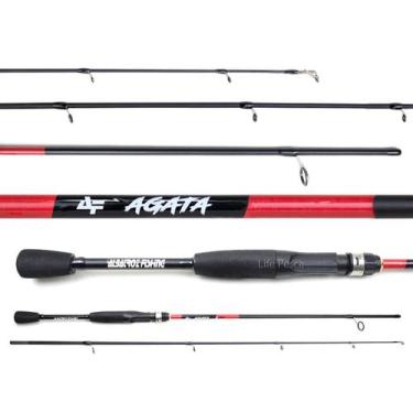 Imagem de Vara Para Molinete Albatroz Agata 6'0" (1,80m) 6-12Lbs S602 - 2 Partes