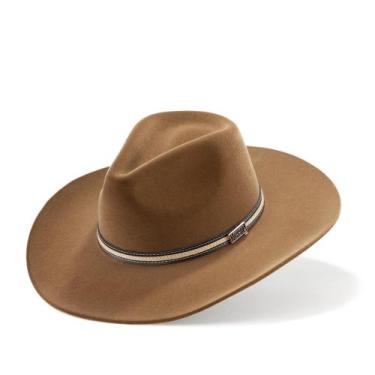 Imagem de Chapéu Mundial Country Aveludado Embaixador Unisex, Castor, P