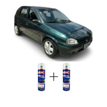 Imagem de SPRAY AUTOMOTIVO Verde Nautico GM + SPRAY VERNIZ 300ML - Sherwin Willi