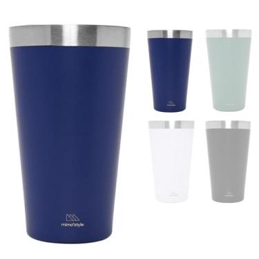 Imagem de Copo Térmico Cerveja Chopp Bebidas Geladas Quentes 470 Ml - Mimo Style