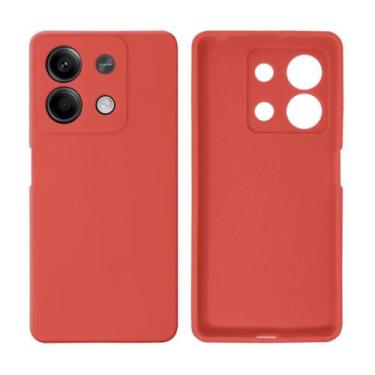 Imagem de Capa Silicone Flex Redmi Note 13 5G Proteção de Câmera Lisa - GCM CASE
