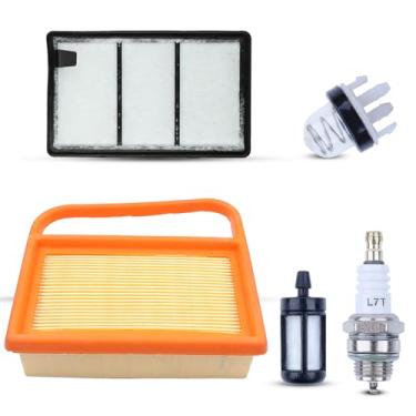 Imagem de Atunee Filtro de ar TS410 para serra de corte de concreto Stihl TS410 TS410Z TS420 TS420Z BR320 substitui 4238 140 4401 com filtro de combustível de lâmpada primária