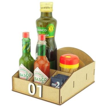 Imagem de 10 Porta Pimenta Azeite Guardanapos Sal Sachê Palito Restaurante Crú -