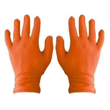 Imagem de Luva Curta para Fantasias - Extra Festas, Laranja Neon