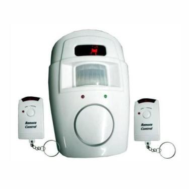 Imagem de Kit Alarme Residencial Sem Fio 2 Controles Sensor De Presenca E Sirene