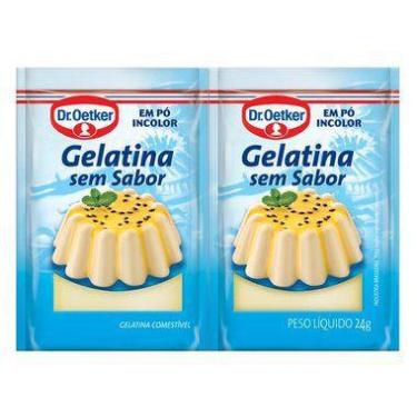 Imagem de Gelatina sem sabor 24gr dr oetker