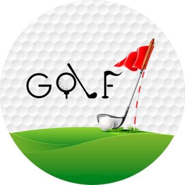 Imagem de Painel De Festa Redondo 1,50x1,50 - Campo de Golf 01 - Via Cores