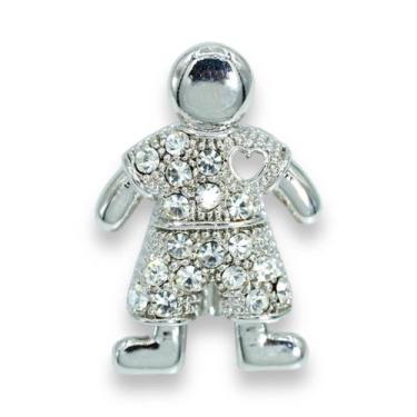 Imagem de Broche Menino ou Menina Strass BRG1111 - Akasaki, Menino