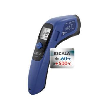 Imagem de Termometro infravermelho com mira laser -60c+500c incoterm.