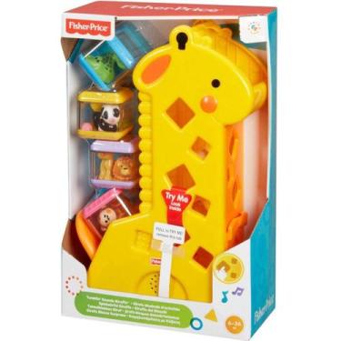 Imagem de Girafa com blocos - mattel - Fisher Price