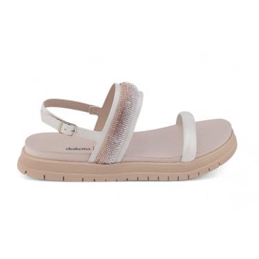 Imagem de Sandália Flatform Feminina Dakota Y7721 com brilhos Strass