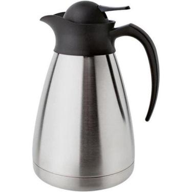 Imagem de Garrafa Termica Bule Wave Aço Inox 1 Litro - Invicta, 1L, Prata