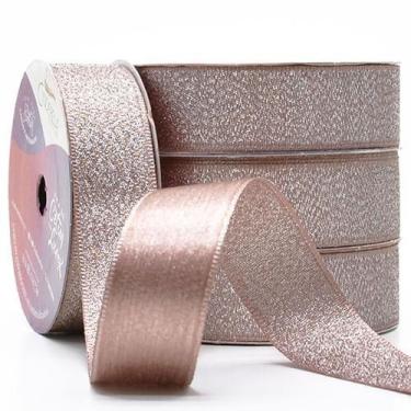 Imagem de Fita de Cetim Com Lurex Prata Nº 05 22mm Com 10 Metros - Cinderela, 15