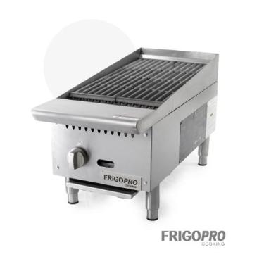 Imagem de Char Broiler à Gás 1 Queimador Prof.33X31X77cm CPCB12M Frigopro