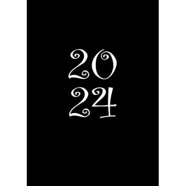 Imagem de Agenda Journalier 2024: Restez Organisé du 1er janvier 2024 au 31 décembre 2024 | Pages de Contacts, Emplois du Temps, Journal de Mots de Passe, Jours Fériés, Anniversaires et Bien Plus Encore !