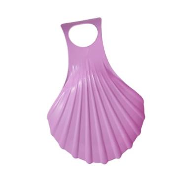 Imagem de Colaxi Trenó de neve Tobogã Trenó portátil prático Brinquedo de neve de inverno Trenó de areia para férias Quintal Esportes de inverno Atividades ao ar livre, Roxo