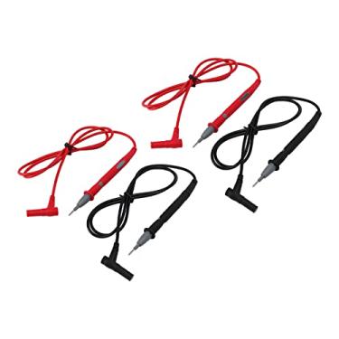 Imagem de Cabos de Teste de Multímetro Digital, Linha de Testador de Caneta de Teste 20A, Padrão 1000V, Fio de PVC, Sondas de Liga de Aço, Componentes IC, Cabo de 90 Cm, Sonda de 11 Mm,